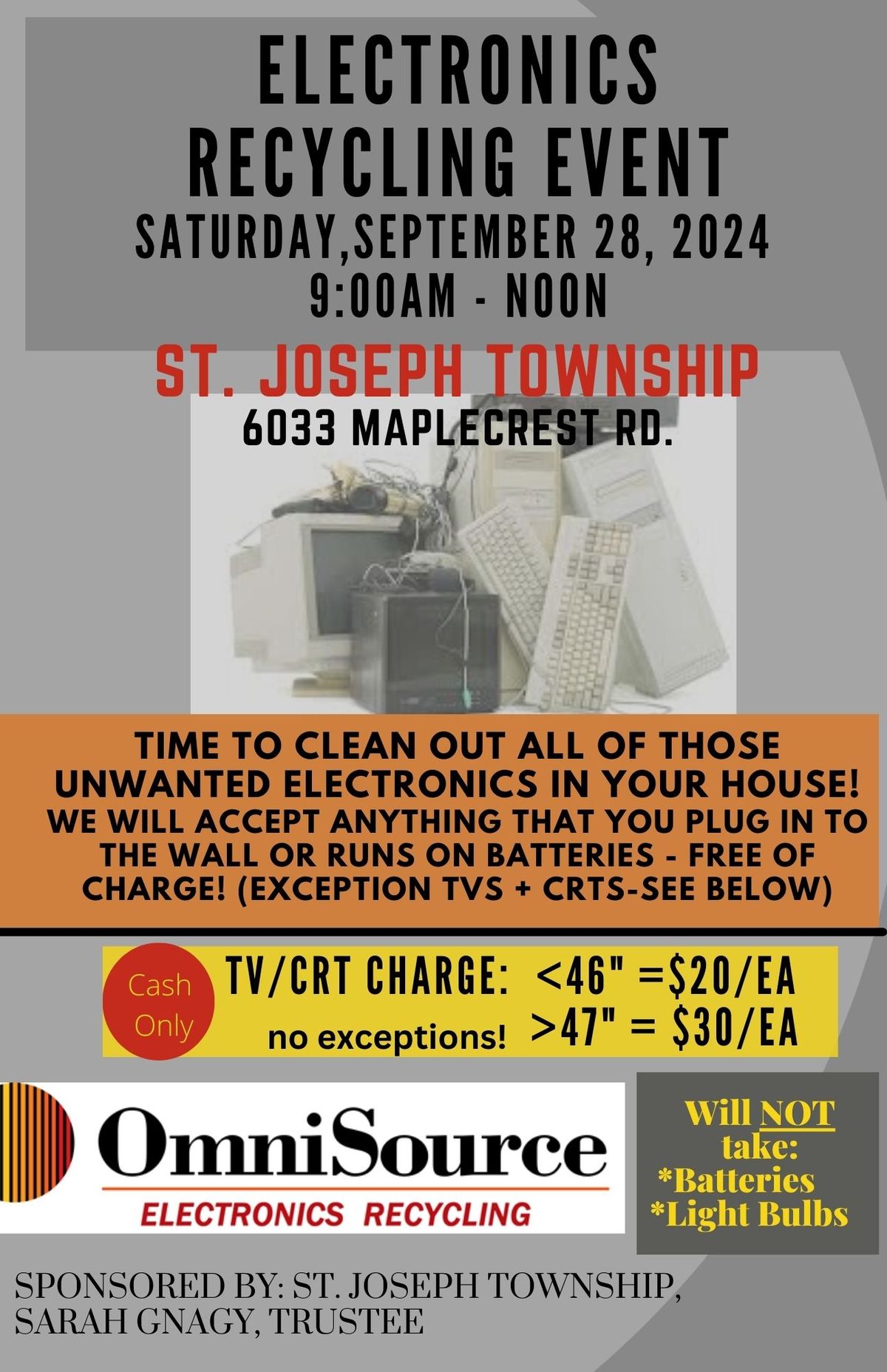 ELECTRONIC RECYCLING EVENT