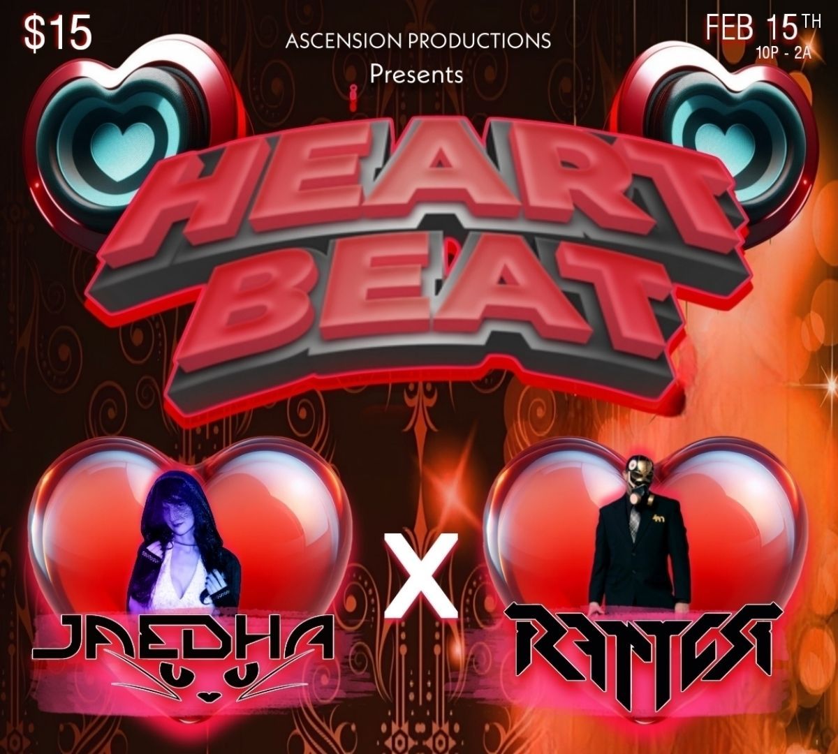 HEART BEAT Featuring JAEDHA & RAPTOR 