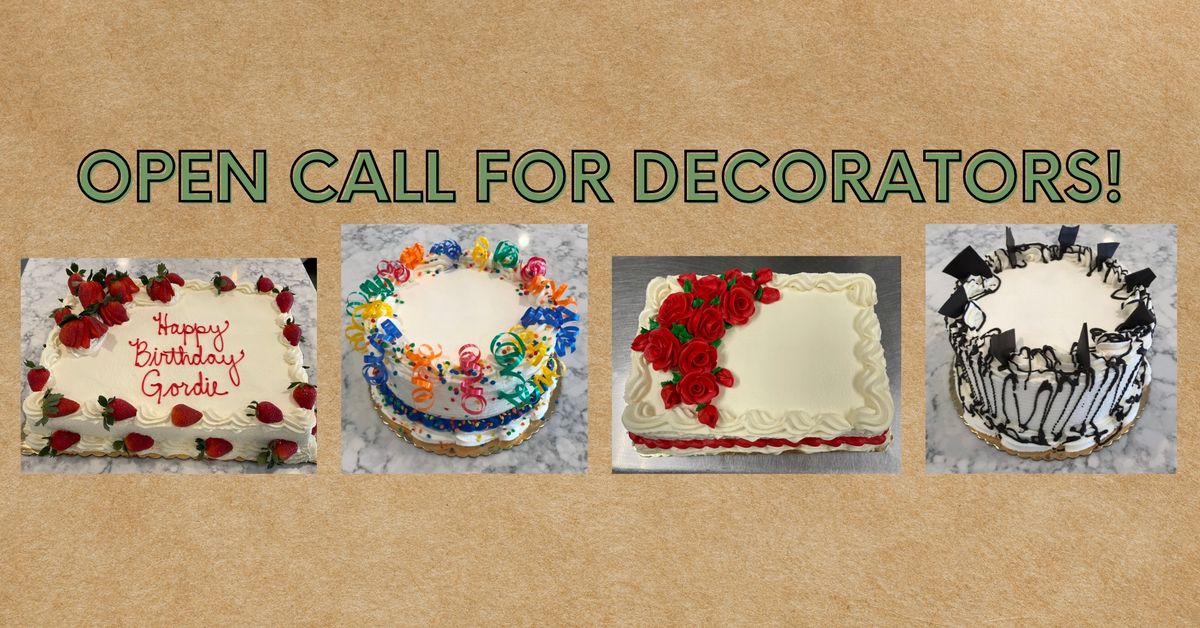 Open Call for Decorators