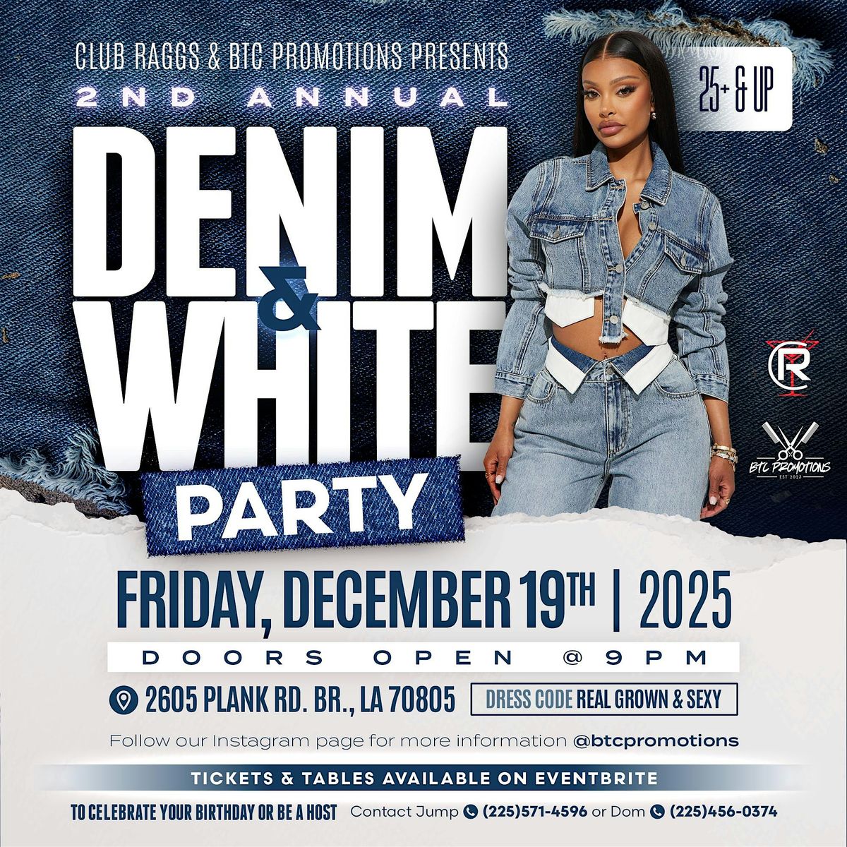 2nd Annual Denim & White Party