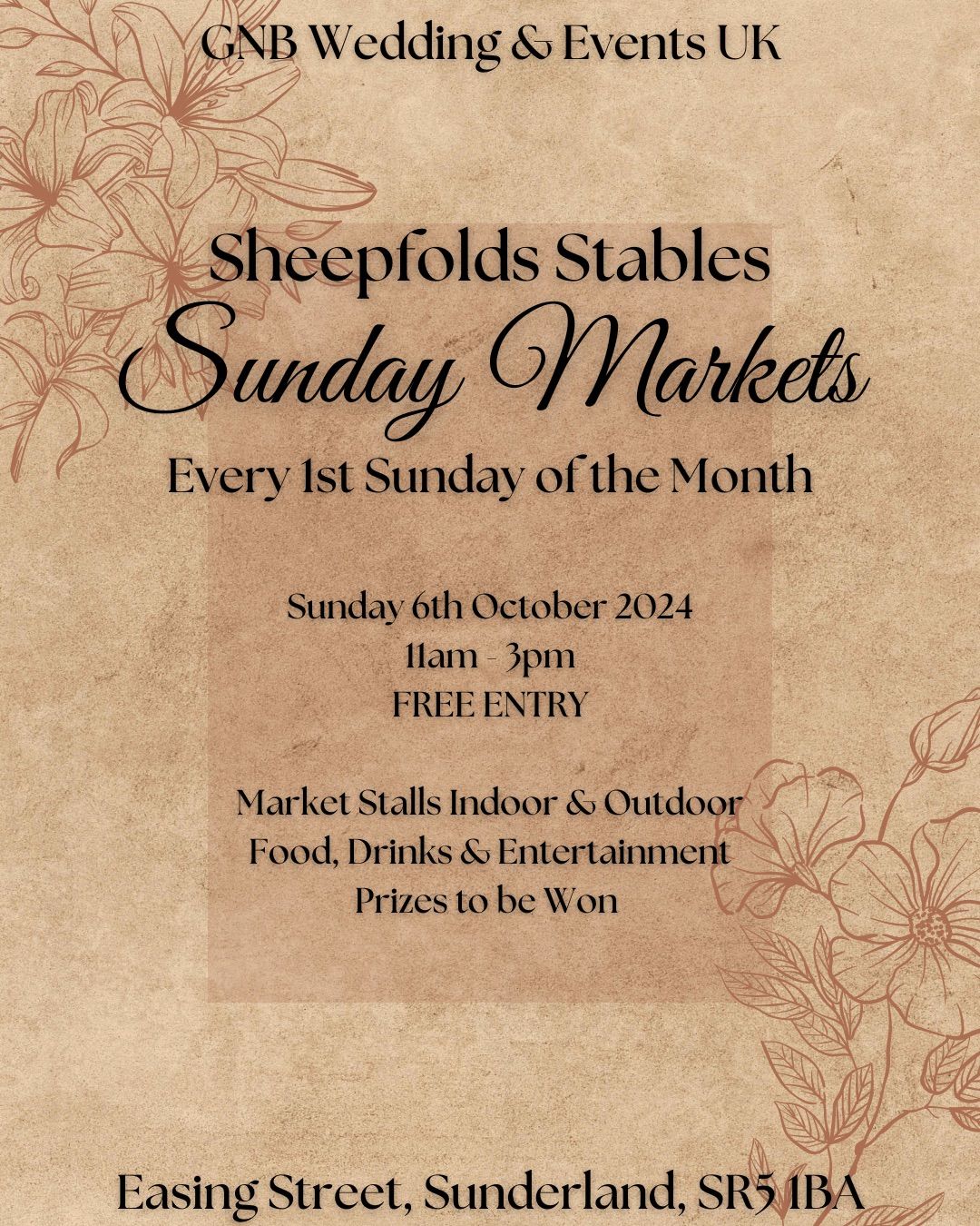 Sheepfold Stables Sunday Markets 