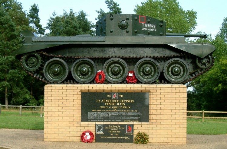 Re-dedication and 80th Anniversary of 7th Armoured Division leaving High Ash for Normandy 1944 