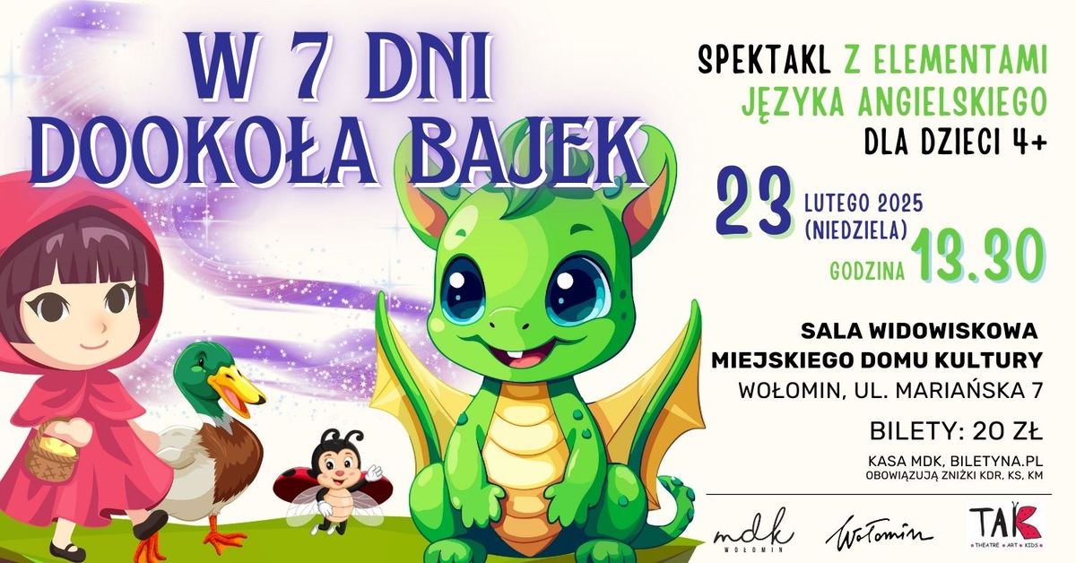 Teatralna 13 | W 7 dni dooko\u0142a bajek