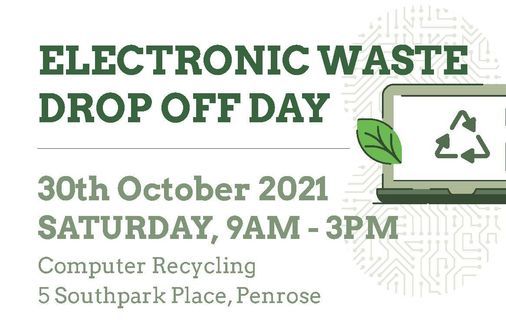 FREE E-waste drop off Day Computer Recycling Penrose