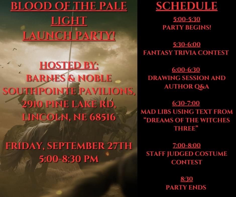 Blood of the Pale Light Release Party 