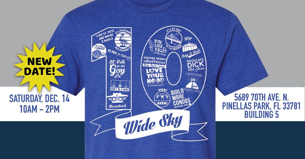 Wide Sky Celebrates 10 Years: An Anniversary Shopping Event