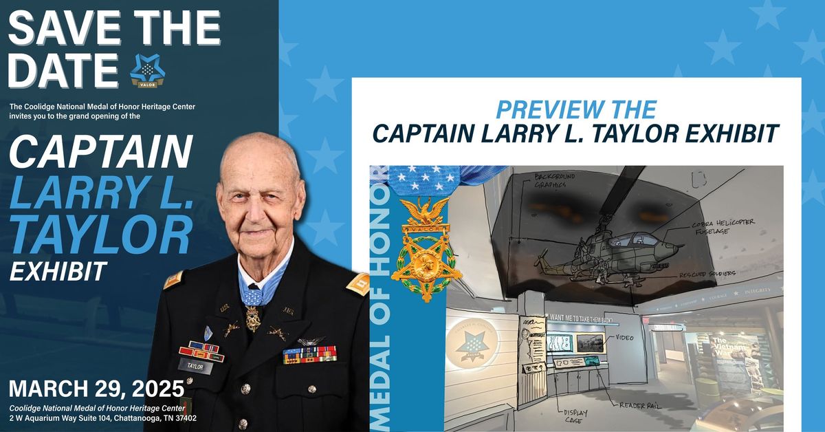 Captain Larry Taylor Exhibit Ribbon Cutting