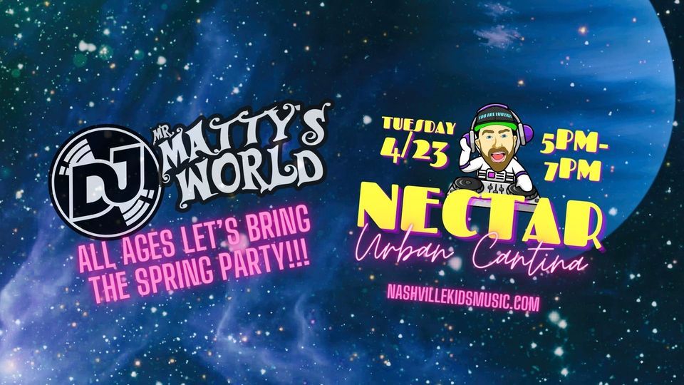 Kids Night with Mr. Matty's World - DJ - Dance Party!