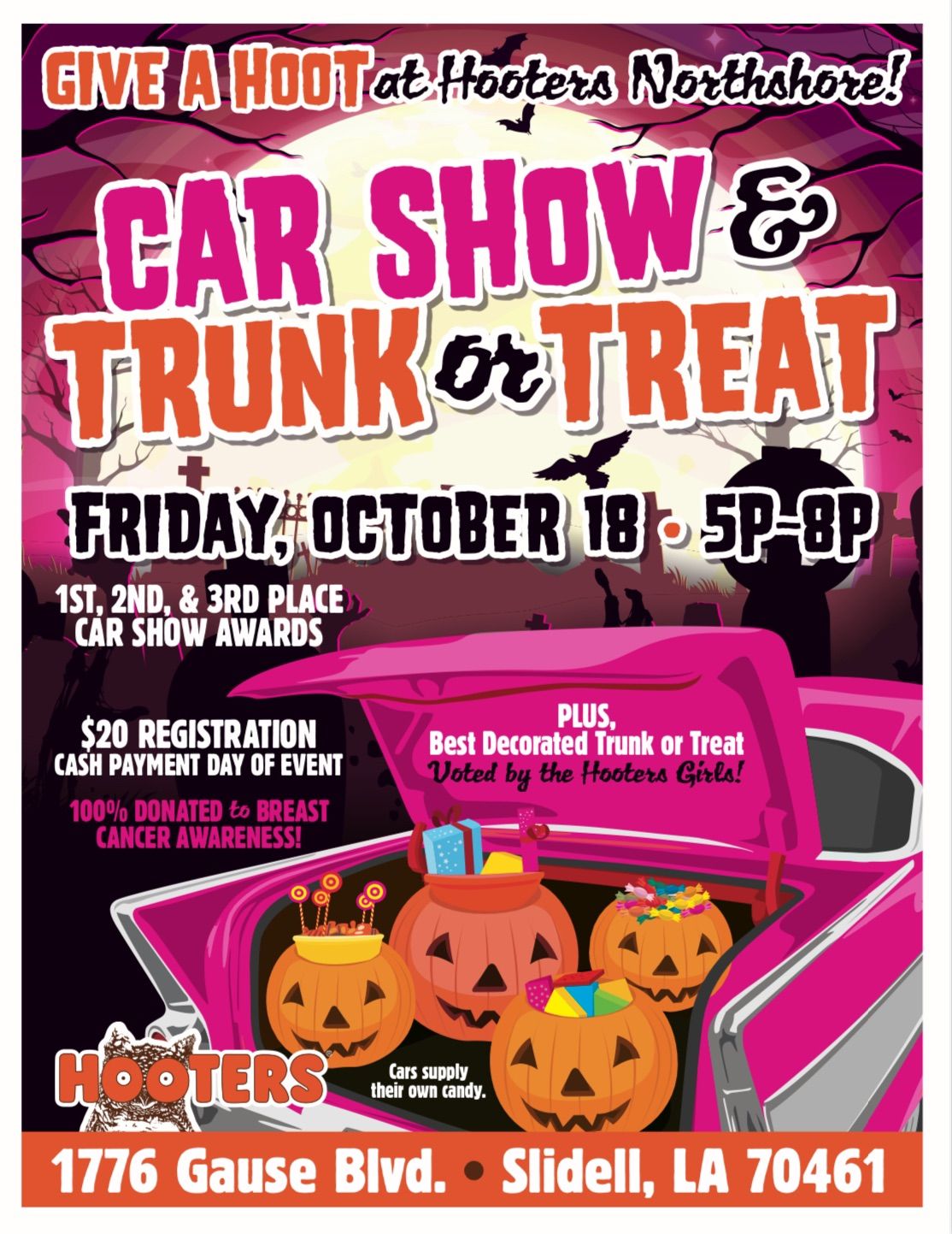 2024 \u201cGive a Hoot\u201d Car Show & Trunk or Treat