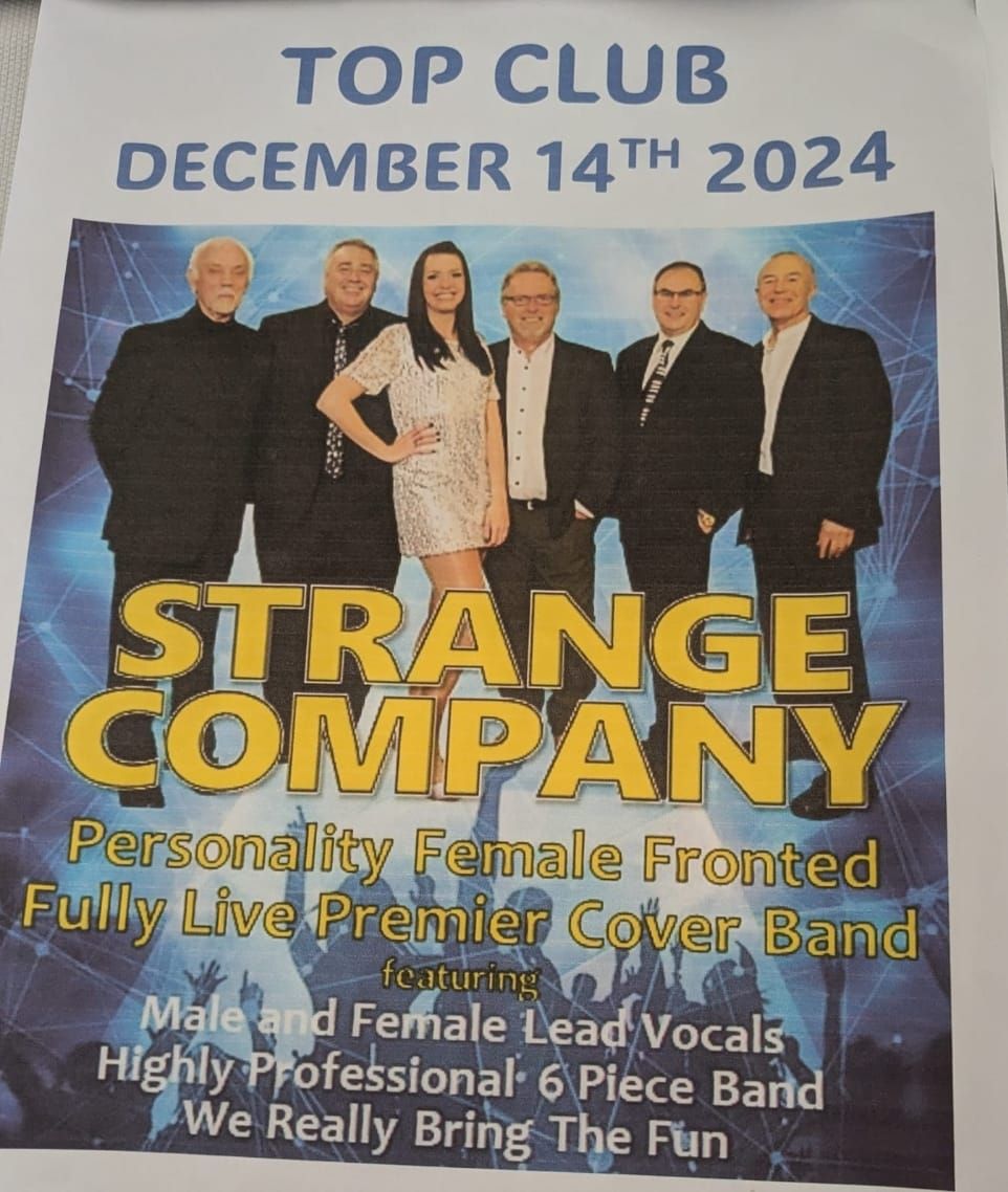 Strange Company - performing live - 6 piece band - free entry