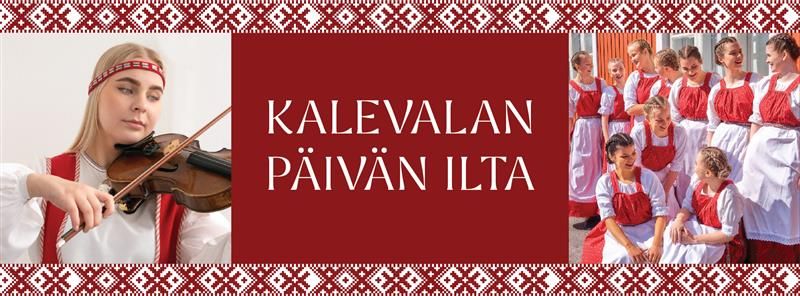 Kalevalan p\u00e4iv\u00e4n ilta Helki\u00f6-salissa