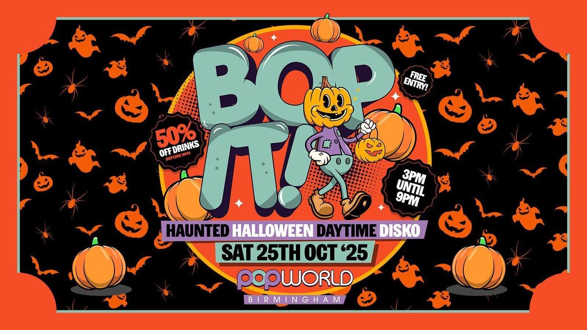 \ud83c\udf83 HALLOWEEN HAUNTED HOUSE DAYTIME DISKO 3AM-9PM FREE TICKETS - 25|10|25