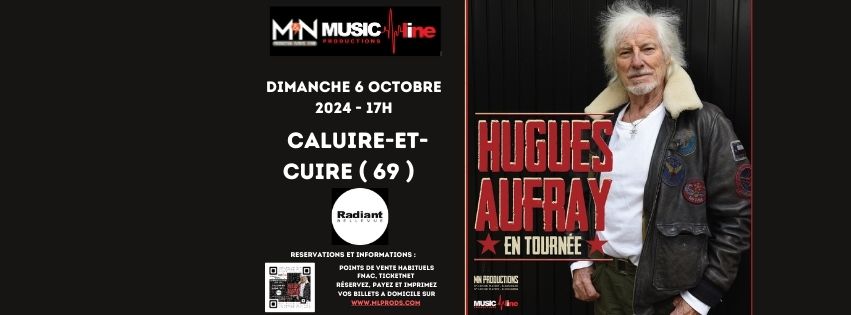 HUGUES AUFRAY en concert - CALUIRE-ET-CUIRE (69)  