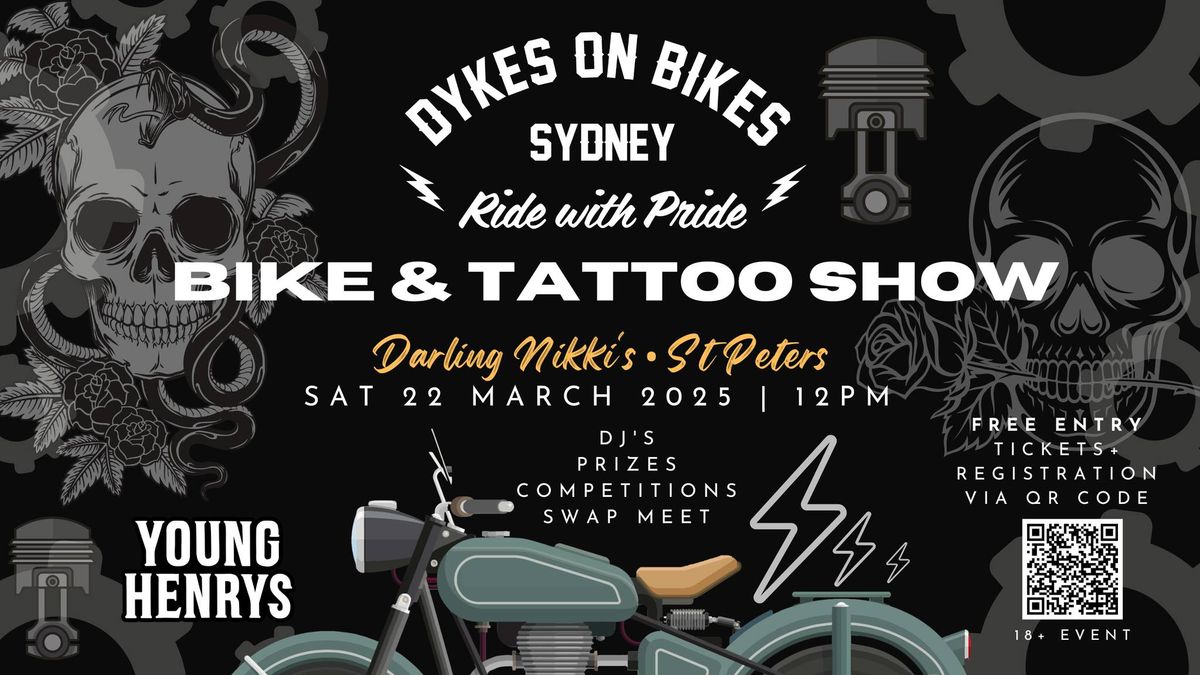 Dykes On Bikes Sydney | BIKE & TATTOO SHOW 2025