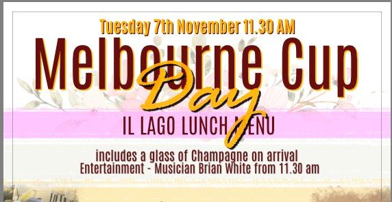 Melbourne Cup Day Luncheon - Tuesday 5th November