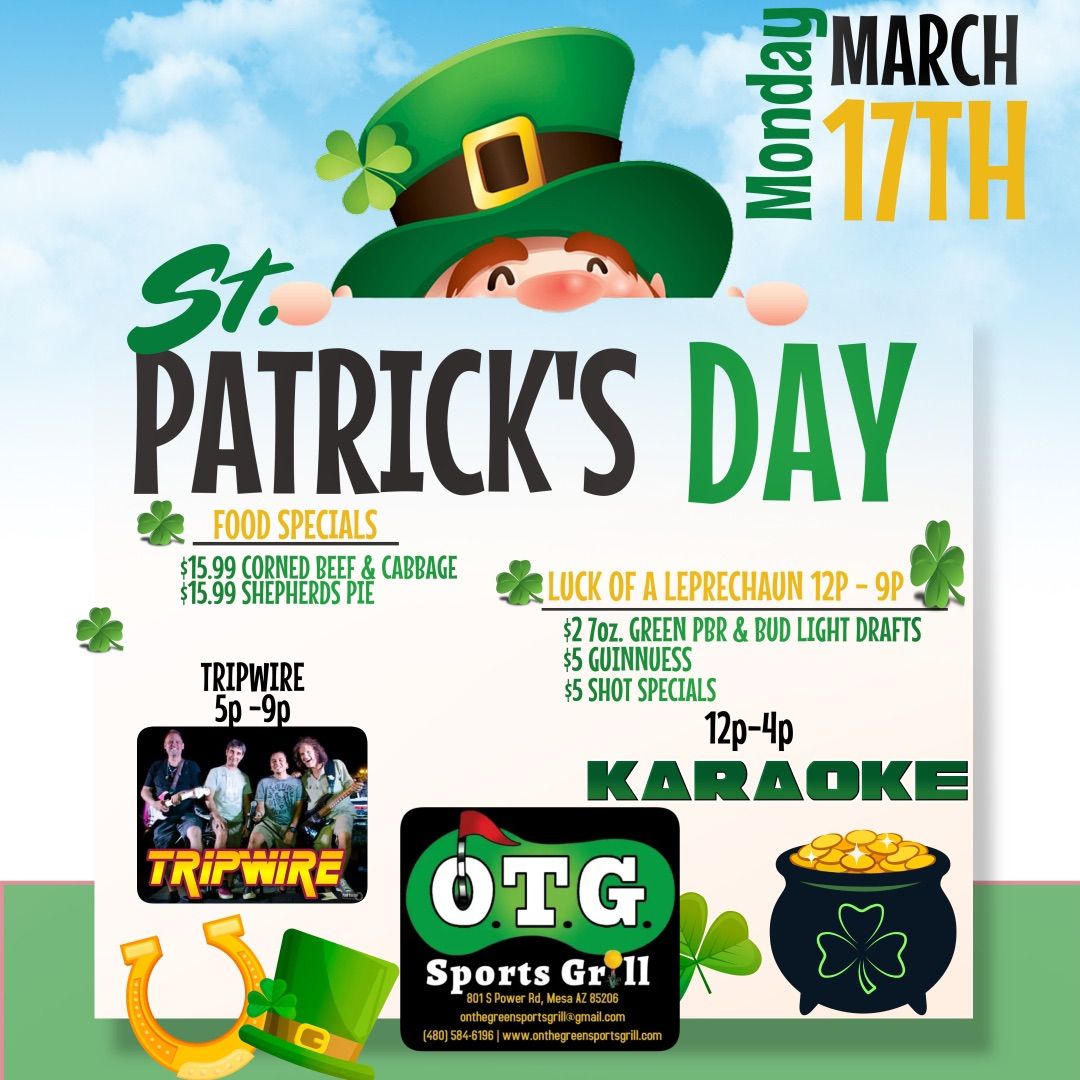 St Pattie\u2019s Day of fun @ OTG!!!!