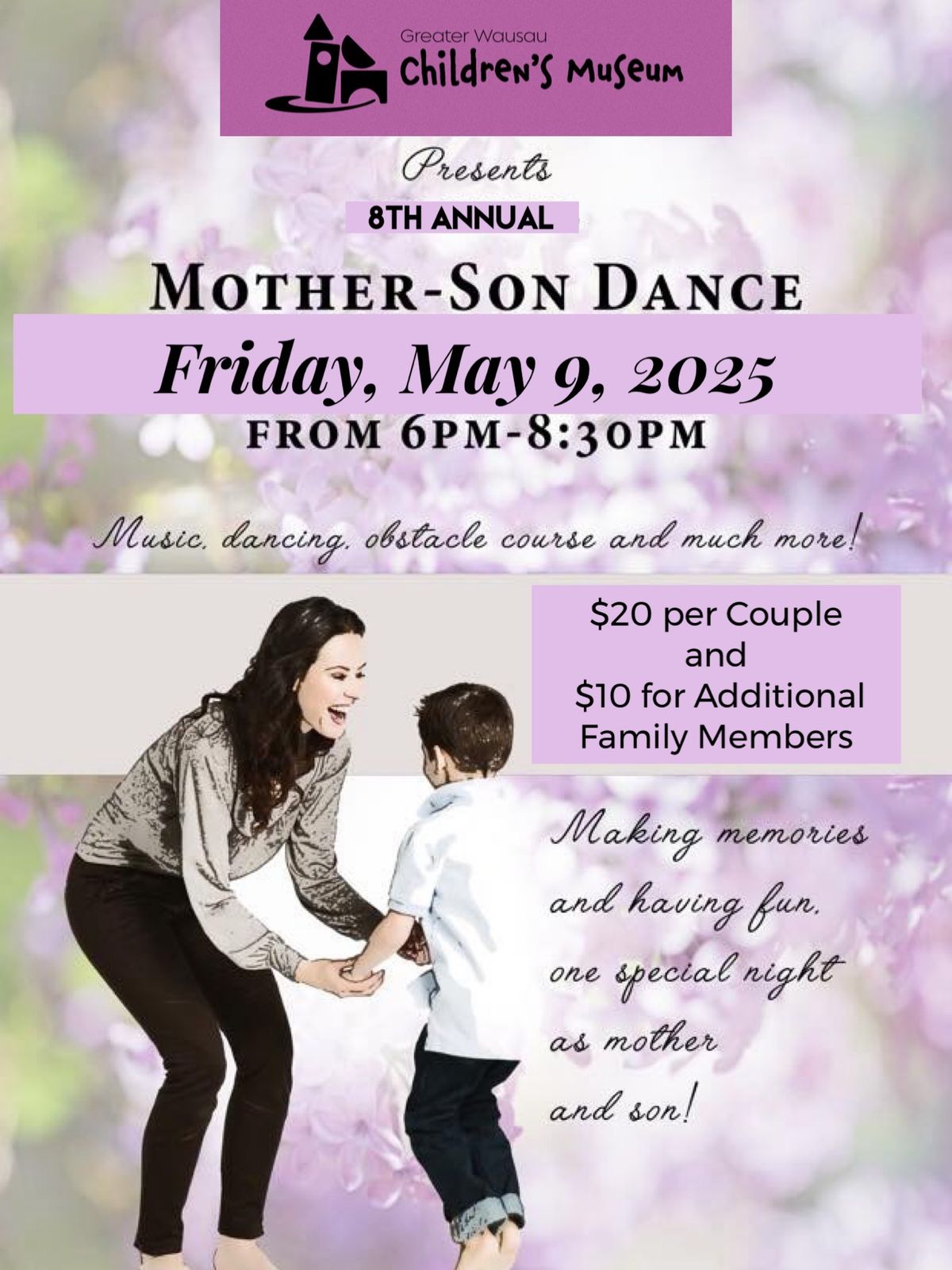 8th Annual Mother-Son Dance \ud83c\udf37