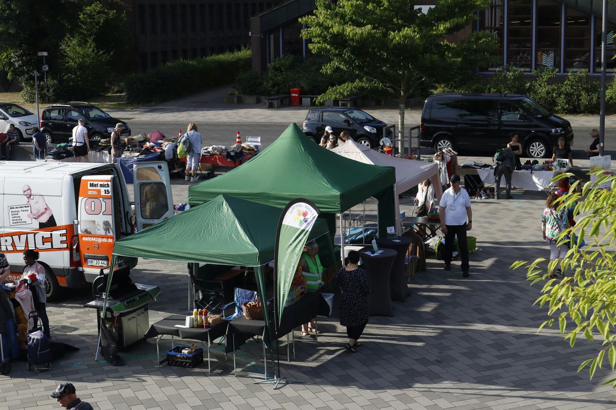Gro\u00dfer Flohmarkt auf dem Neugrabener Marktplatz am 28.06.2026 ab 8.00 Uhr.