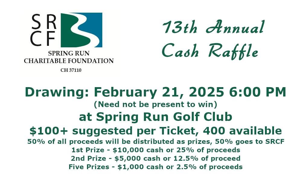 SRCF Raffle Tickets Sales Begin