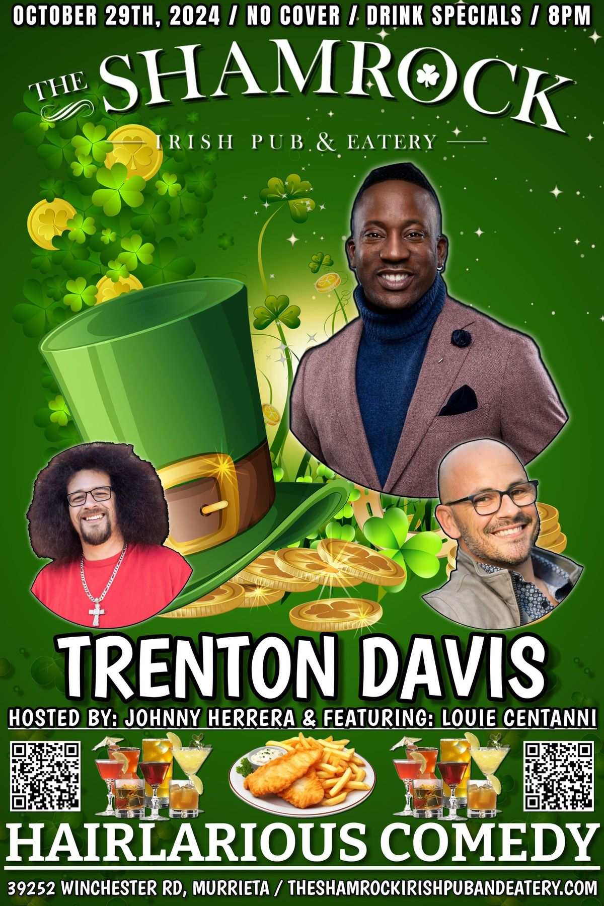 HAIRlarious Comedy Show W\/ Louie Centanni & Trenton Davis