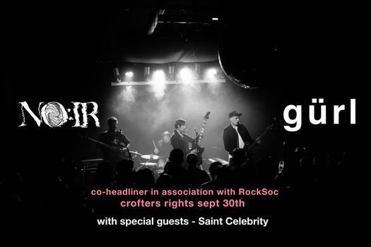 TONIGHT! SOLD OUT - NO:IR + g\u00fcrl co-headliner with RockSoc