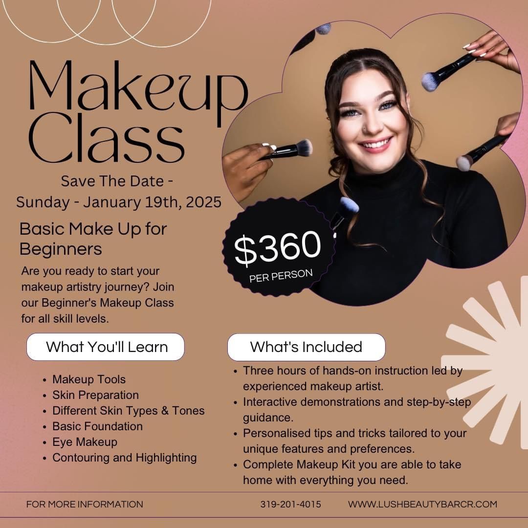 Makeup Magic:  Exclusive Makeup Class