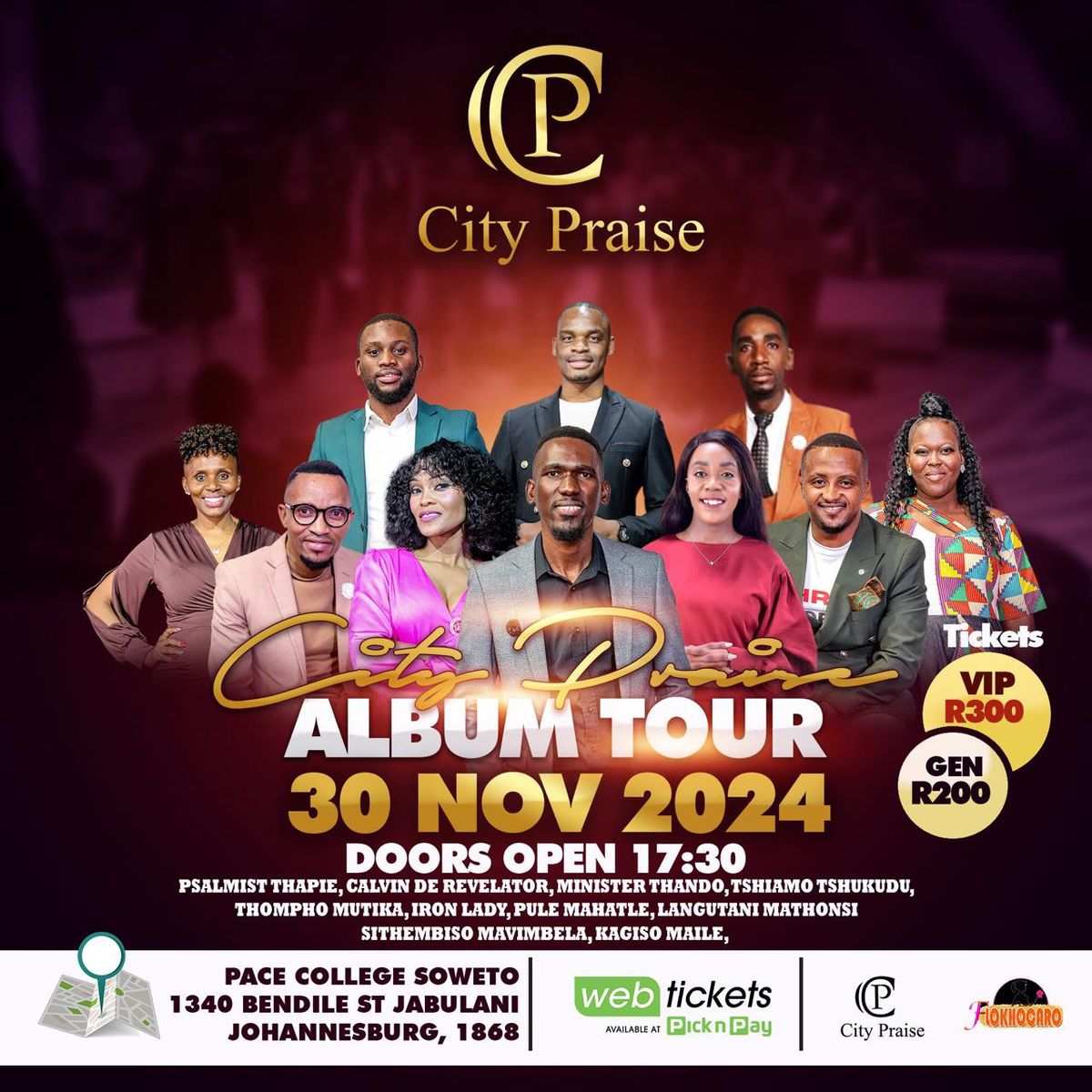 City Praise Album Tour