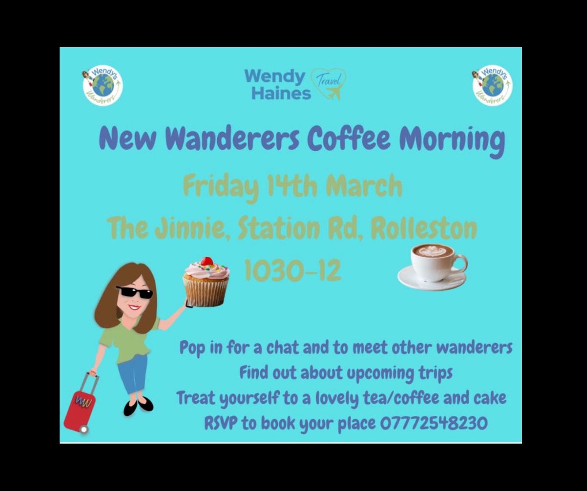 Wendy\u2019s Wanderers Coffee Morning