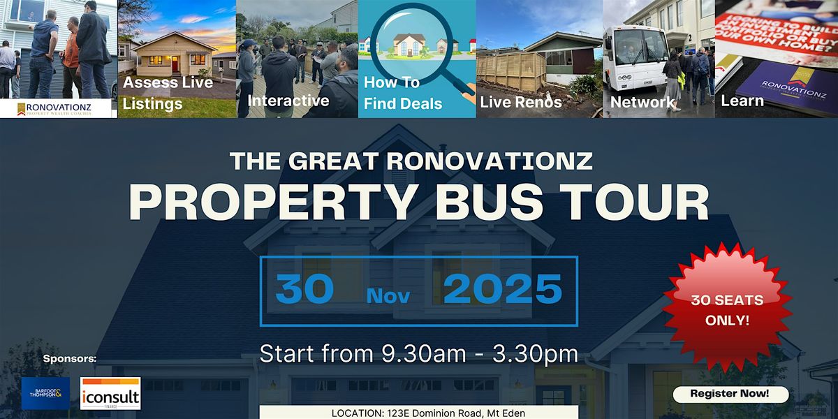 The Great Ronovationz Property Bus Tour