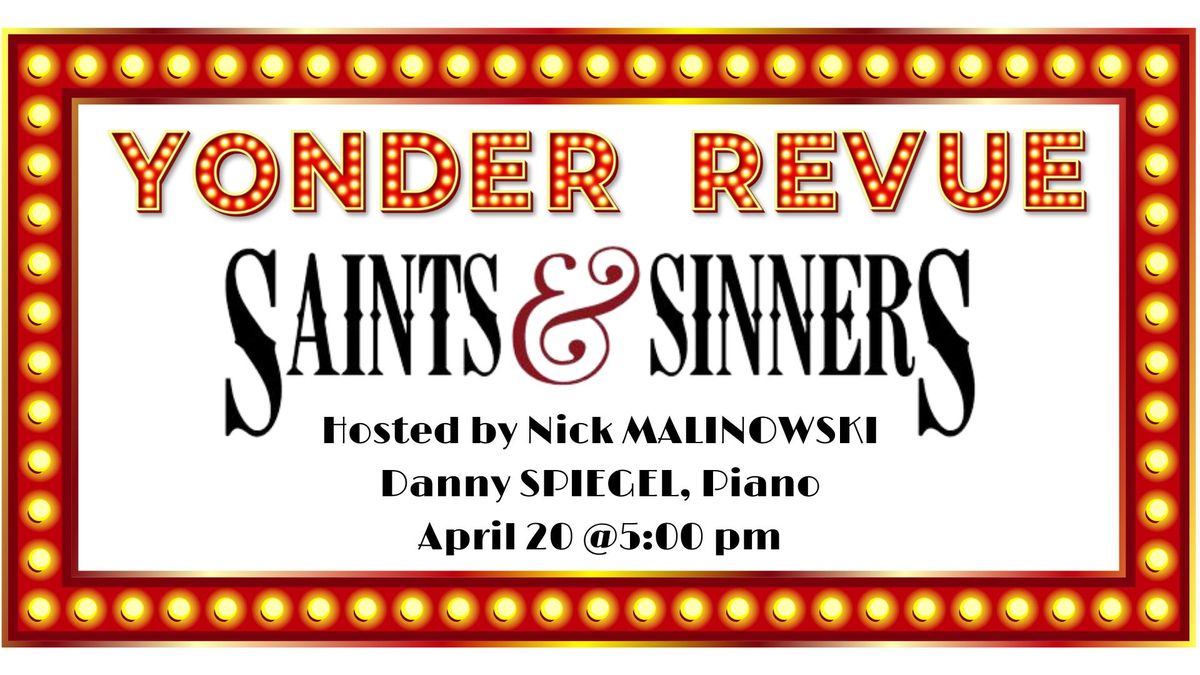 Yonder Revue - Saints & Sinners