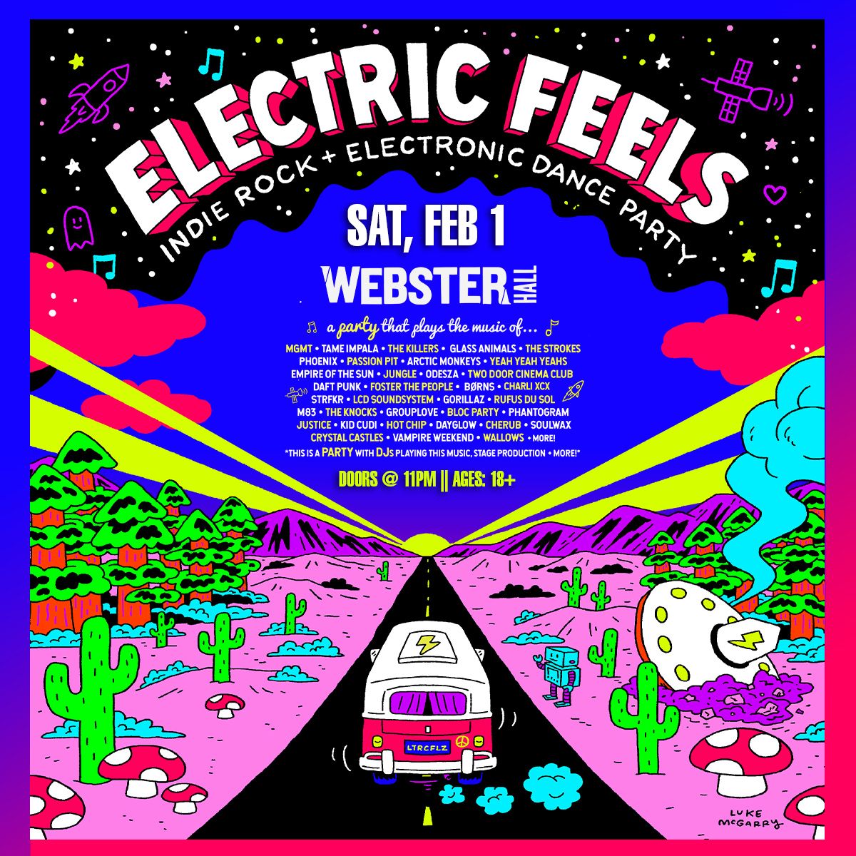 Electric Feels at Webster Hall