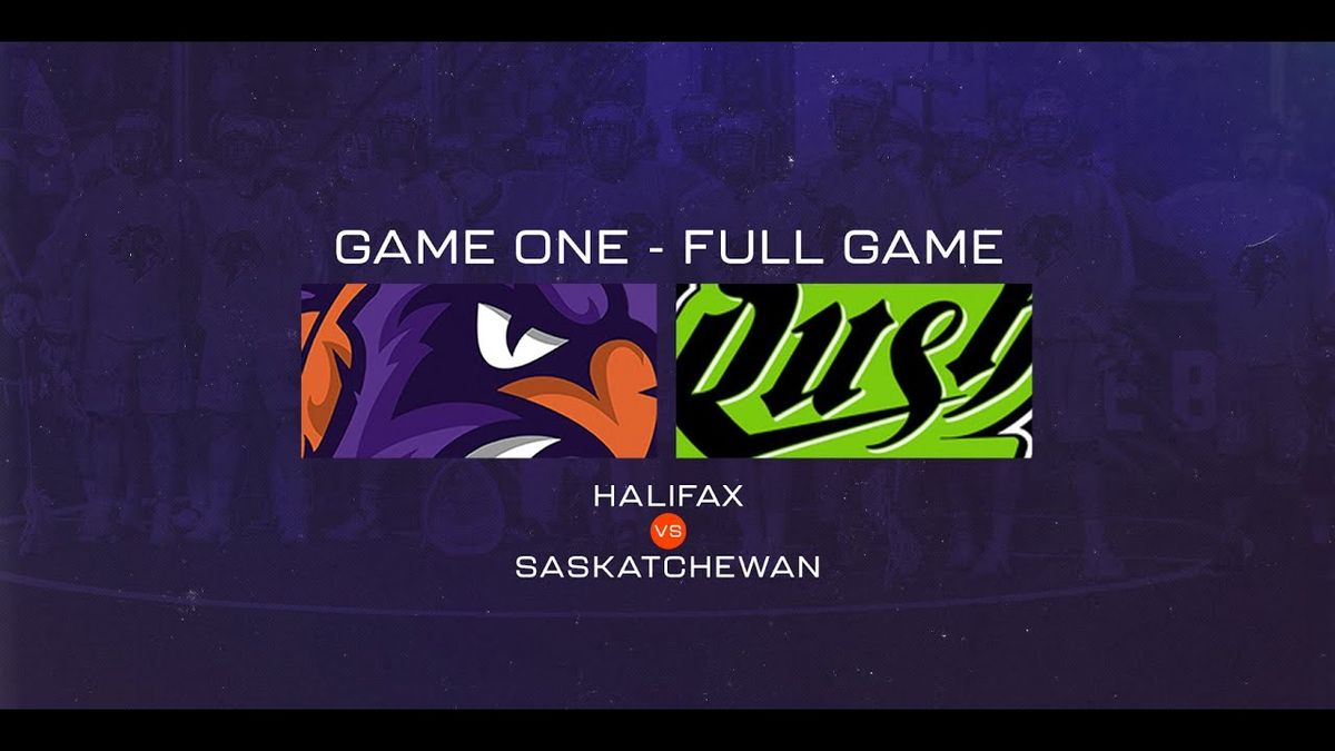 Halifax Thunderbirds vs. Saskatchewan Rush