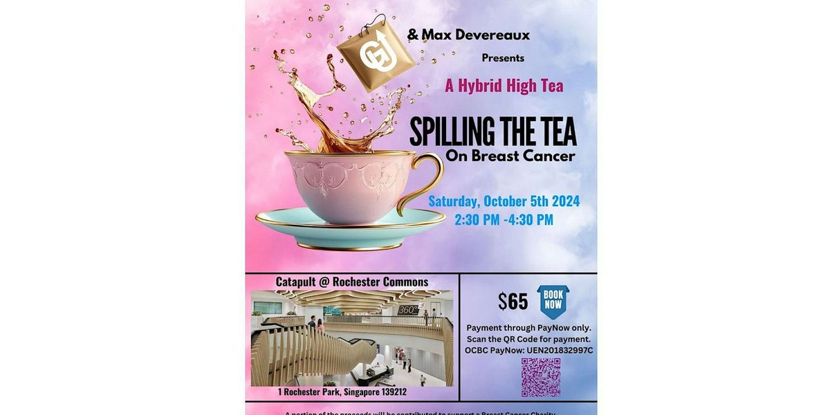 GalUP's "Spilling the Tea on Breast Cancer" Awareness on 5th Oct 2024.