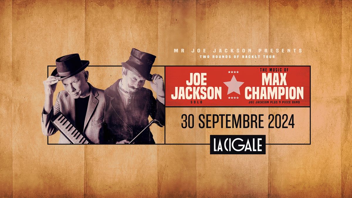 Joe Jackson \u2022 La Cigale \u2022 Paris