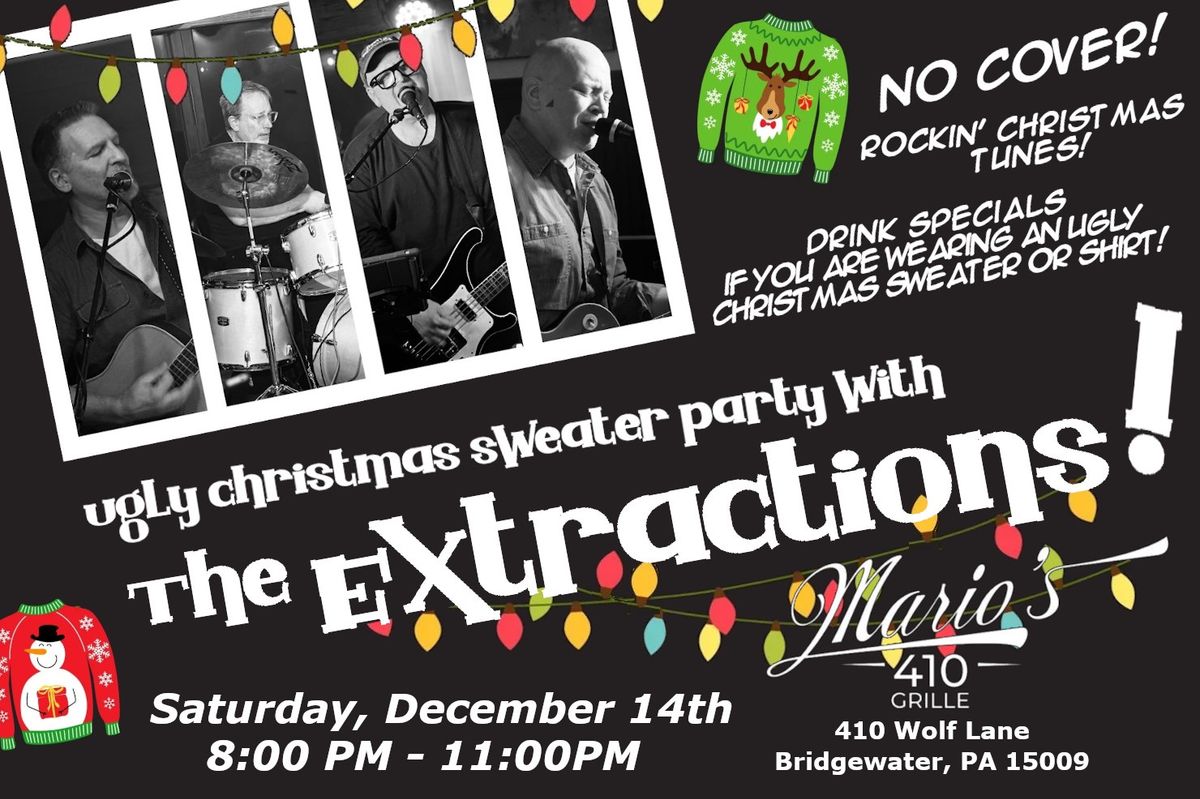 Ugly Christmas Sweater Party With The Extractions!