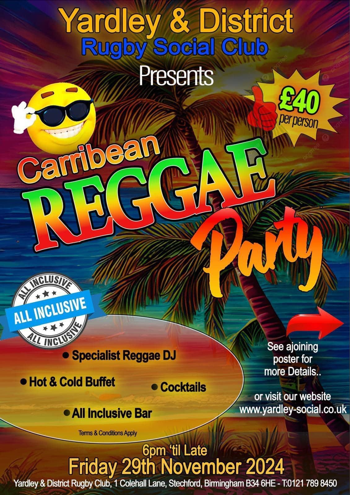 All Inclusive Reggae Night