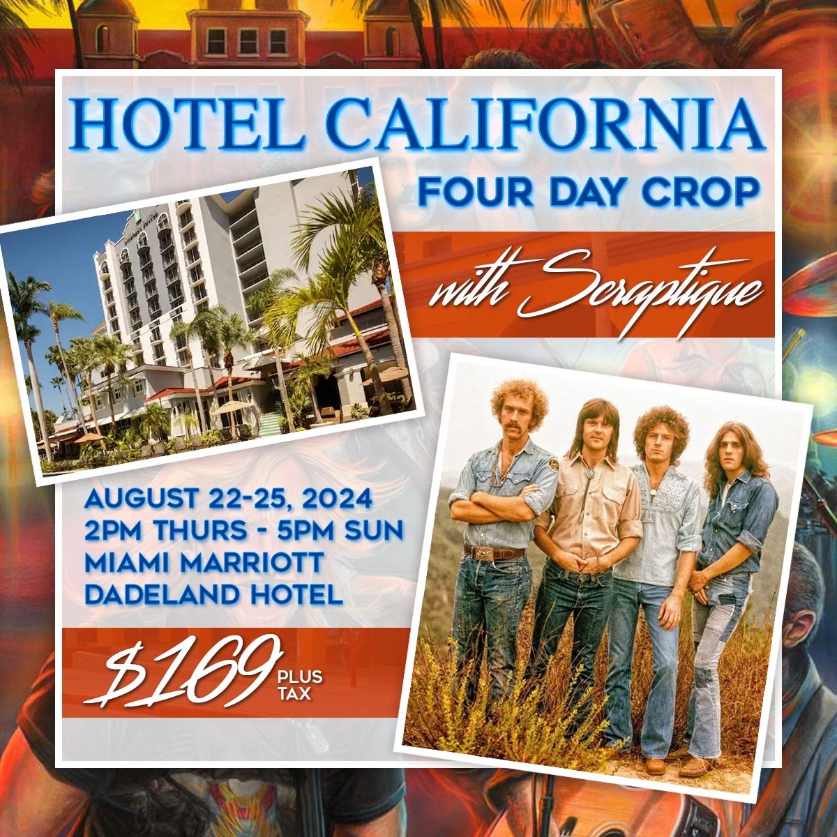 Scraptique Hotel California 4 Day Crop