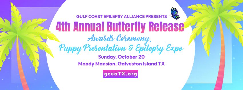 4th Annual Butterfly Release: Awards Ceremony, Puppy Presentation & Epilepsy Expo