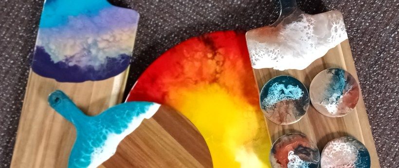 RESIN  WORKSHOP - AUCKLAND