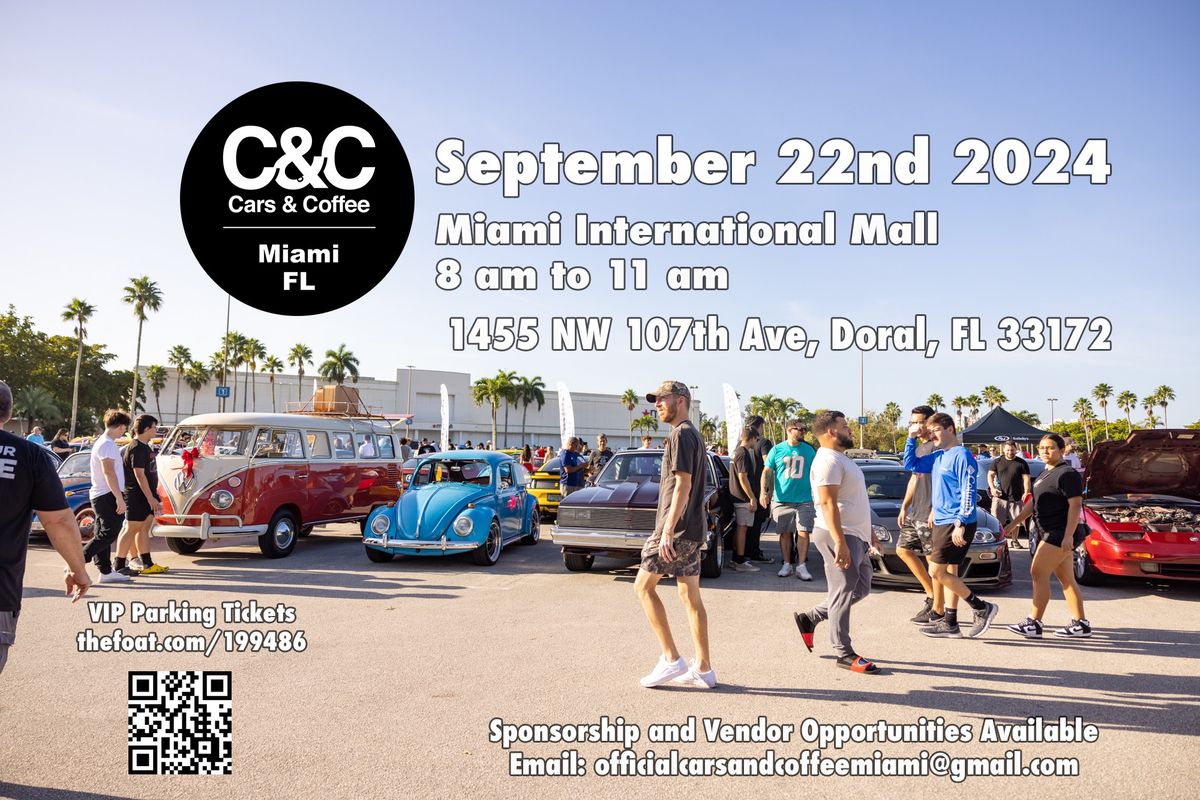 Cars and Coffee Miami September 22nd, 2024