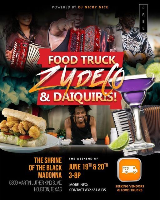 FOOD TRUCK, ZYDECO and DAQUIRIS
