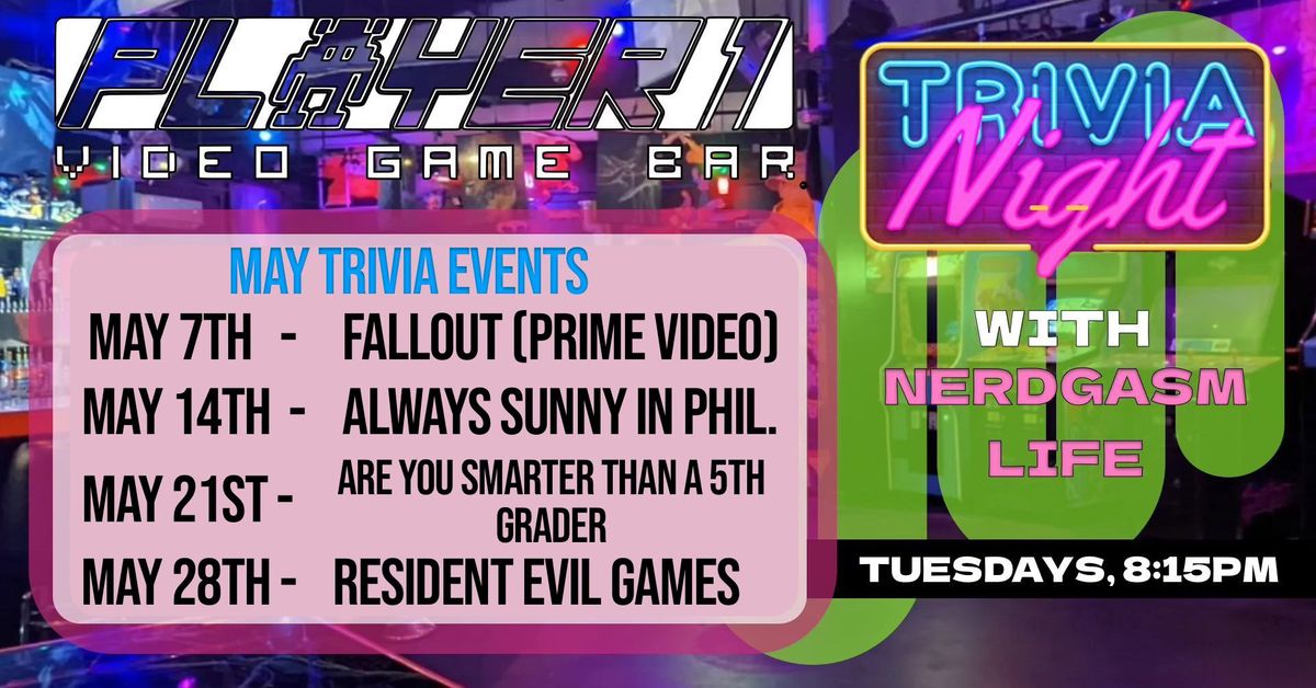 Player May Trivia Events! 