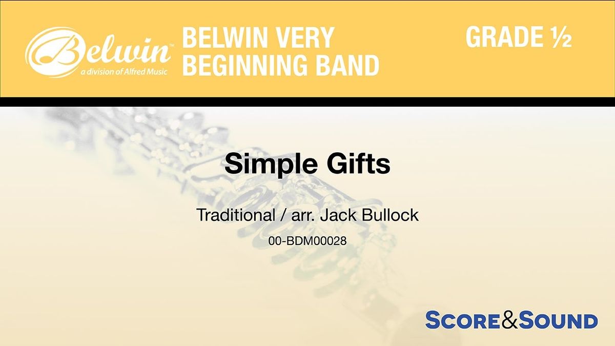 Simple Gifts - Band