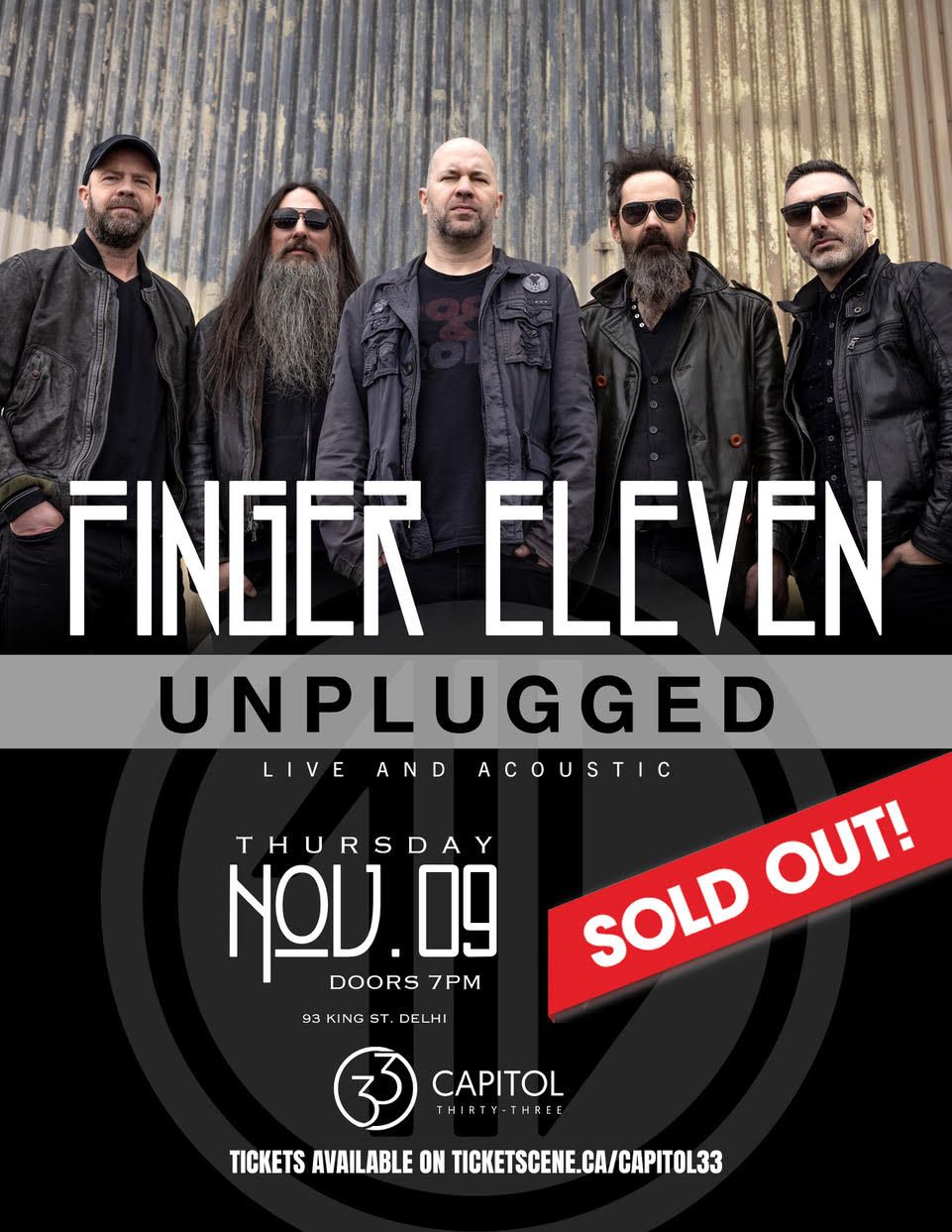 Finger Eleven at Town Ballroom