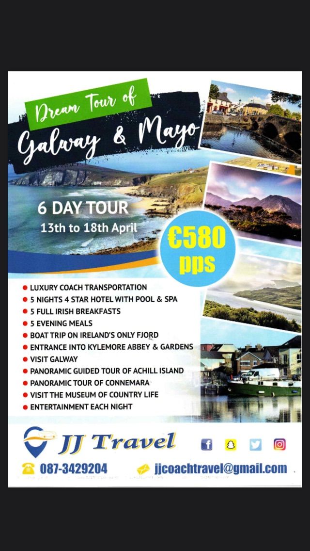 Dream Tour Of Galway Mayo 