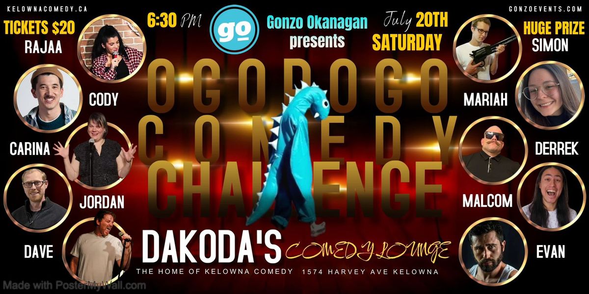 Gonzo Okanagan presents Ogopogo Comedy Challenge