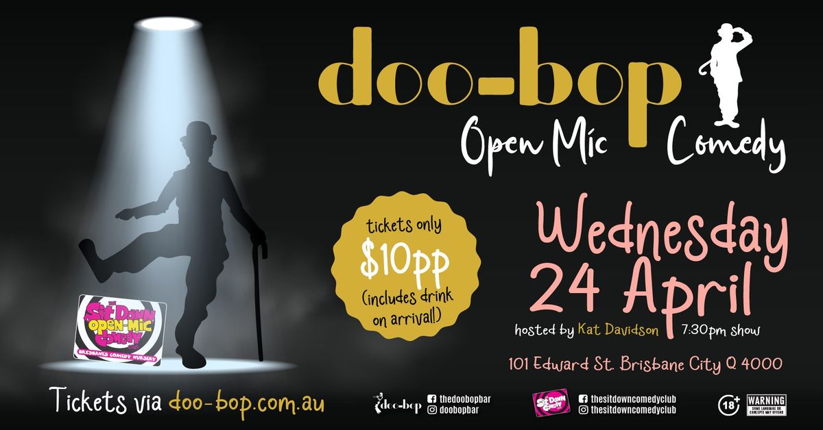 Doo-Bop Bar: Sit Down Open-Mic Comedy Night