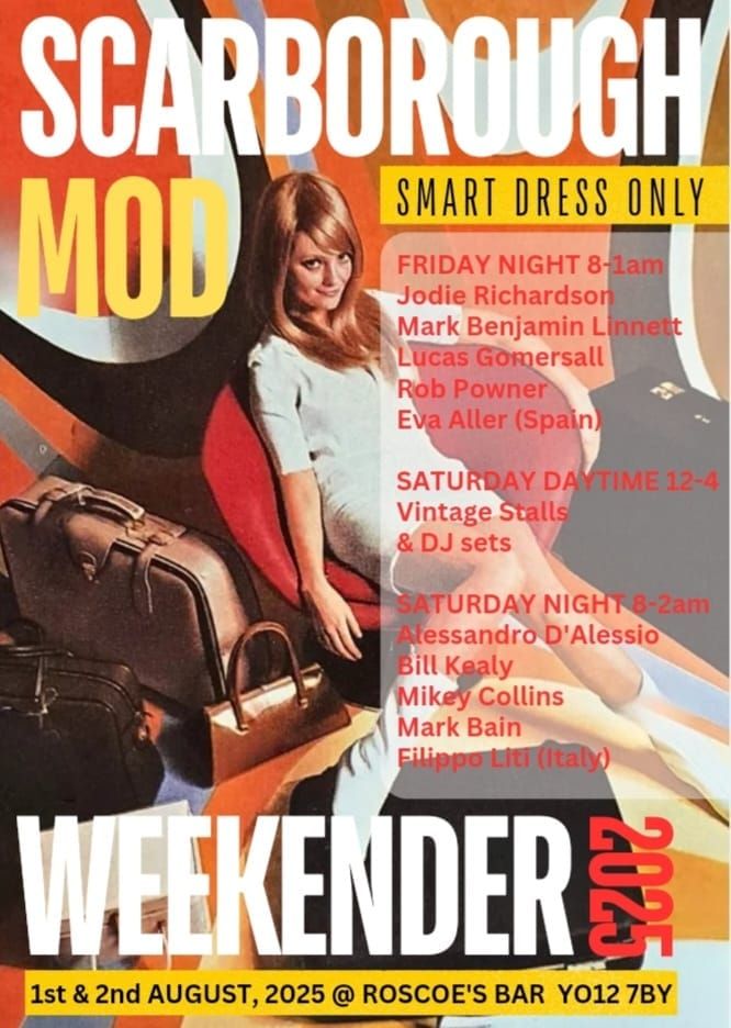 SCARBOROUGH MOD WEEKENDER 2025