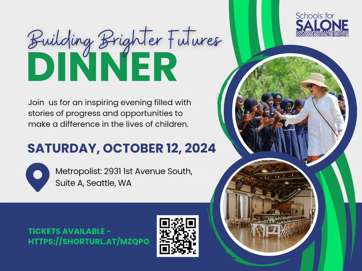 Schools for Salone Brighter Futures Dinner