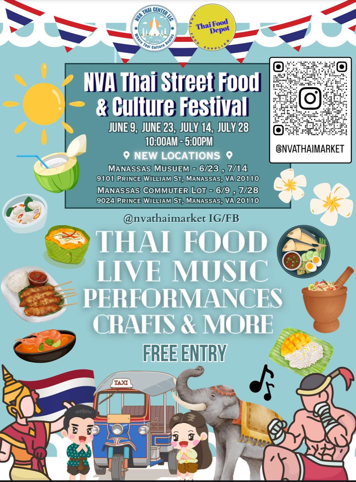 NVA Thai Street Food & Culture Festival 